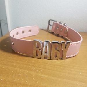 "B-A-B-Y" Collar